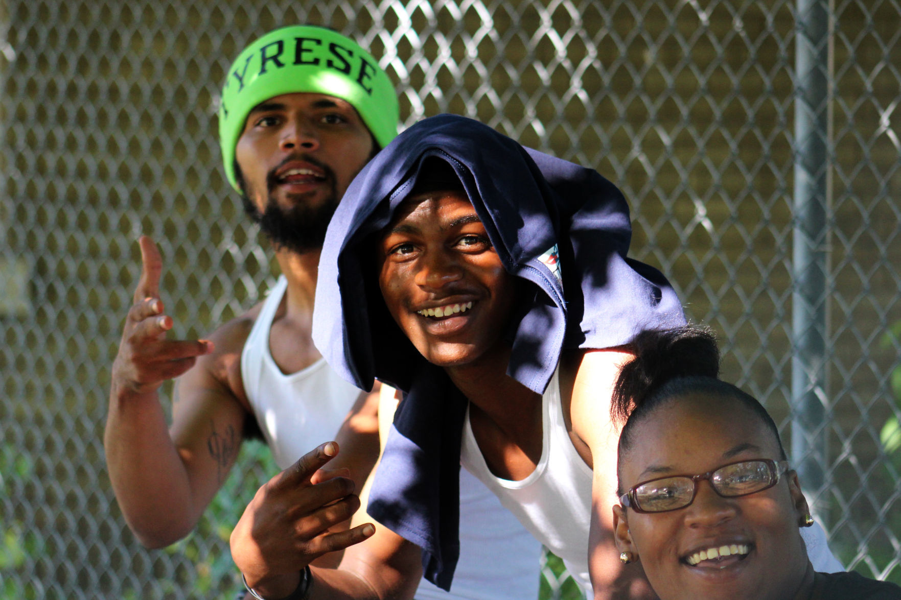 All smiles for Ty'Rese and Donte